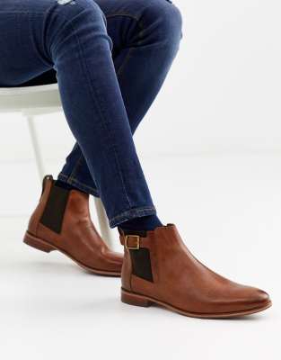 tan chelsea boots mens river island