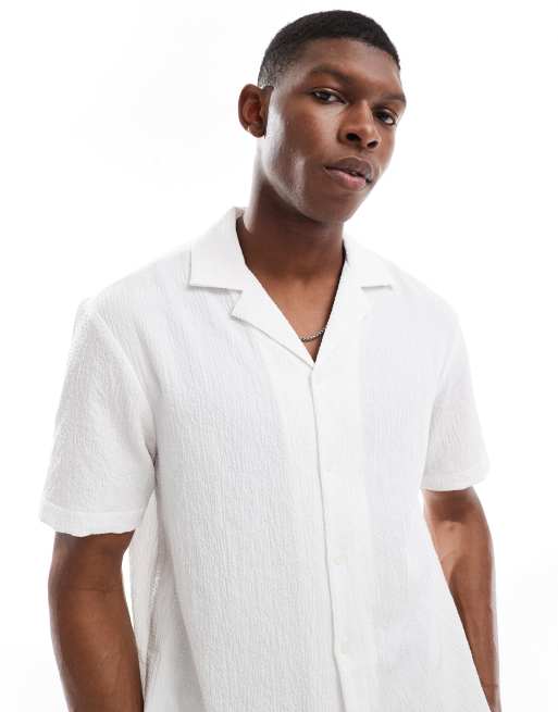 River Island - Chemise en crêpe - Blanc, 3 de 4