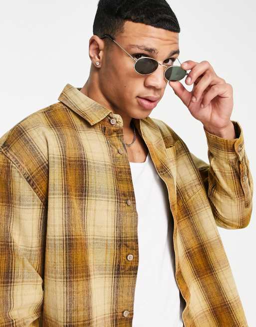 Chemise Cowboy River Island à Carreaux Rose/gris - Taille 12, Manches Longues Avec Volants - Neuf Sans étiquettes
