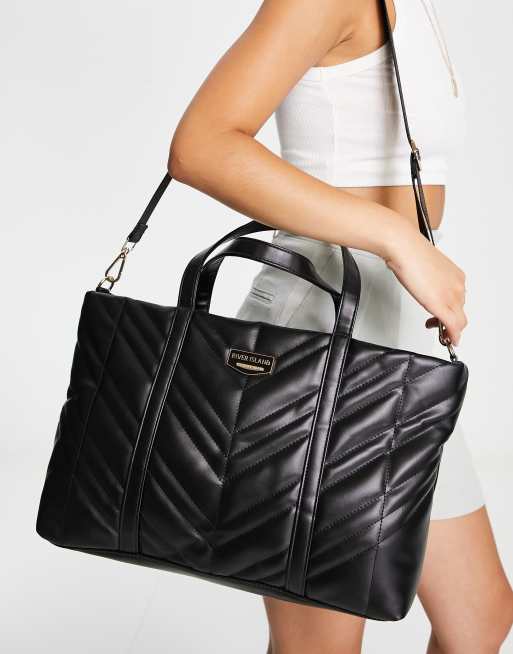 Black tote bag river island new arrivals