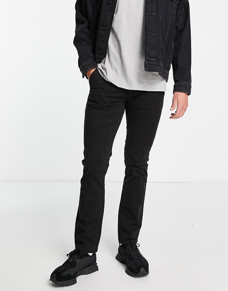 River Island chinos in black