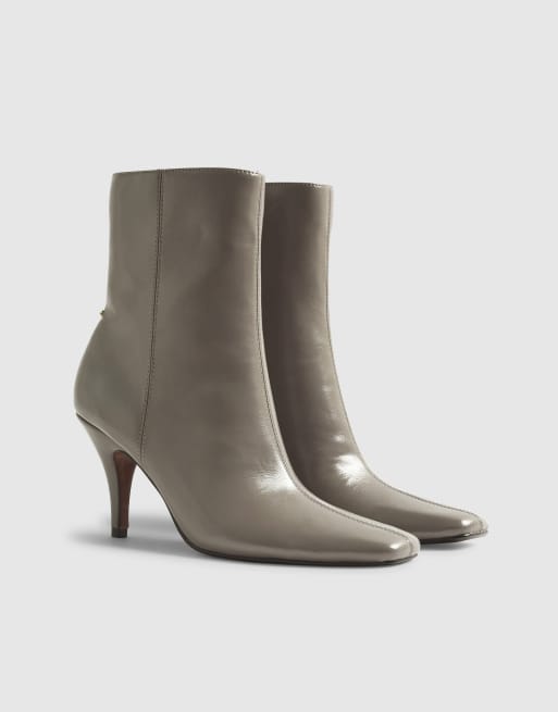 Grey River Island Brown Ankle Boots River Island Western Genuine