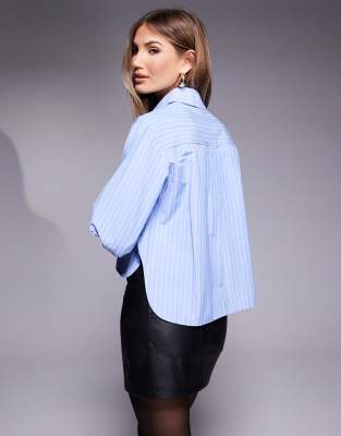 RIVER ISLAND CHOPPED SHIRT 
