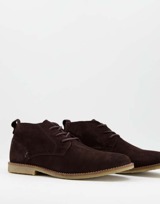 River Island - Chukka in camoscio marrone