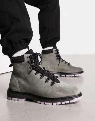 River island hot sale purple boots