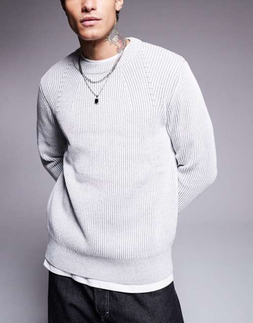 Grey jumper river island hotsell