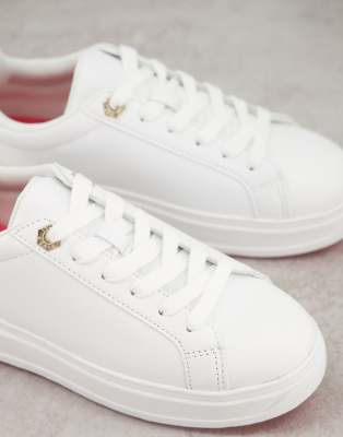 river island white chunky trainers