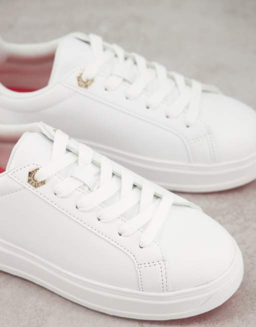 River island ladies sales white trainers