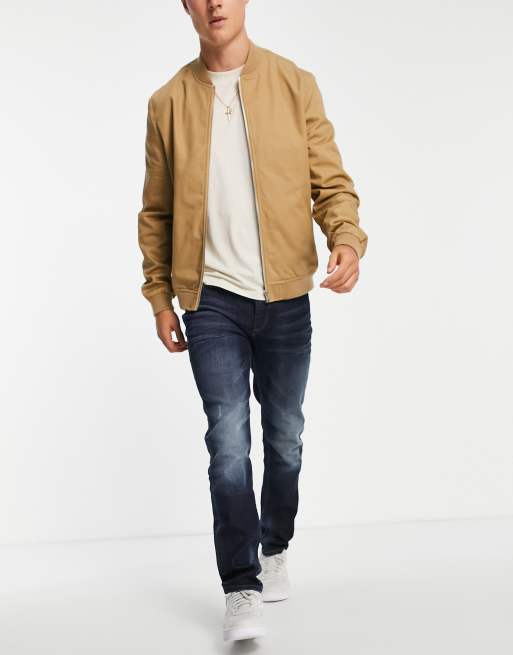 River Island – Ciemnoniebieskie jeansy o obcisłym kroju