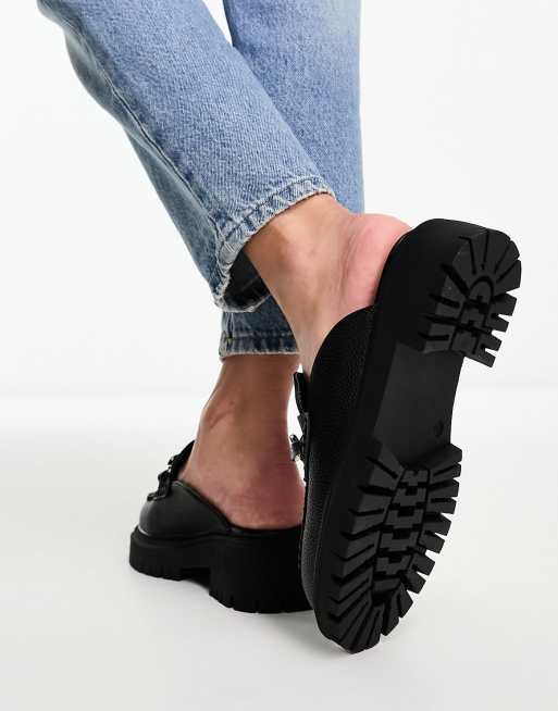 River island hot sale backless loafer