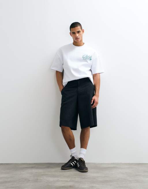 River Island – Club Paris Tennis – Oversize-T-Shirt in Weiß, 5 von 5