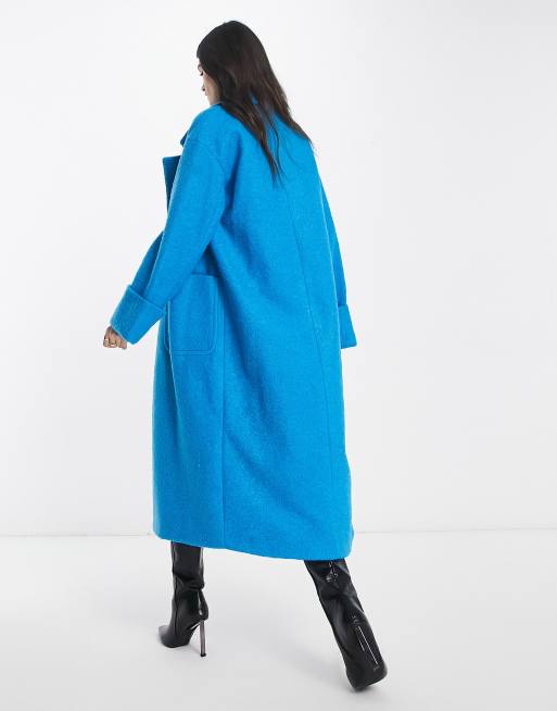 Light blue store coat river island