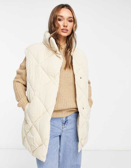 River island 2024 gilet womens