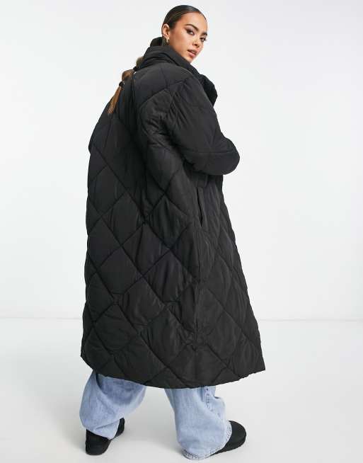 Long cocoon puffer coat new arrivals