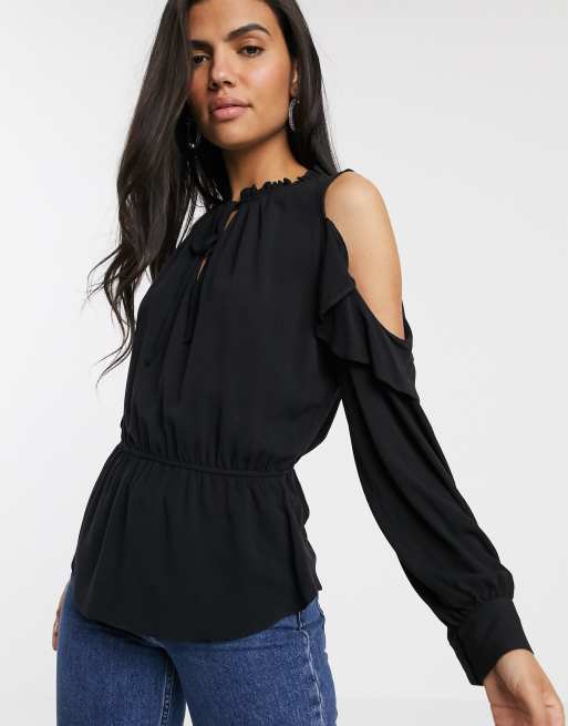 Cold shoulder on sale tops river island