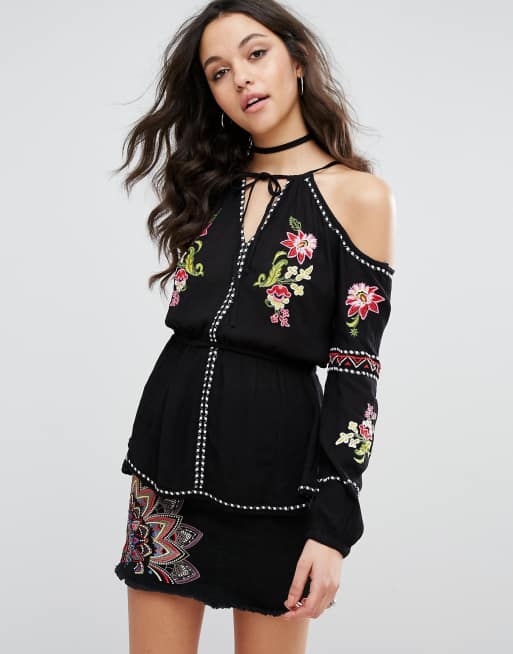 Cold shoulder tops river island new arrivals