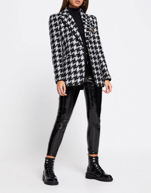 River island store dogtooth jacket