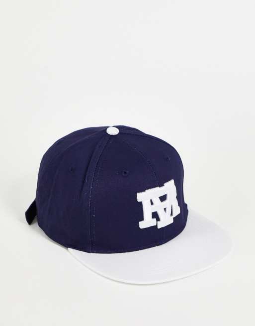 River Island - College flatpeak - Pet in blauw