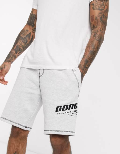 River Island - Concept - Short in gemêleerd grijs