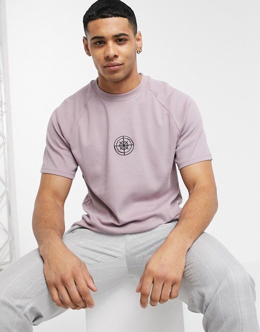 River Island Concept t-shirt in lilac