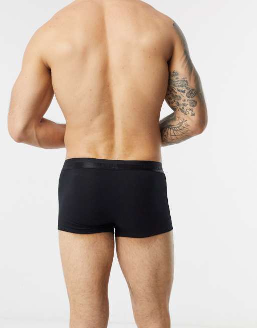 River Island - Confezione da 5 boxer aderenti neri, 2 di 4