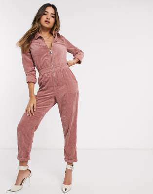 river island pink boiler suit