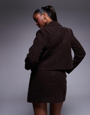RIVER ISLAND CORDUROY COLLAR JACKET 