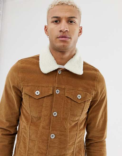 River island sales cord jacket