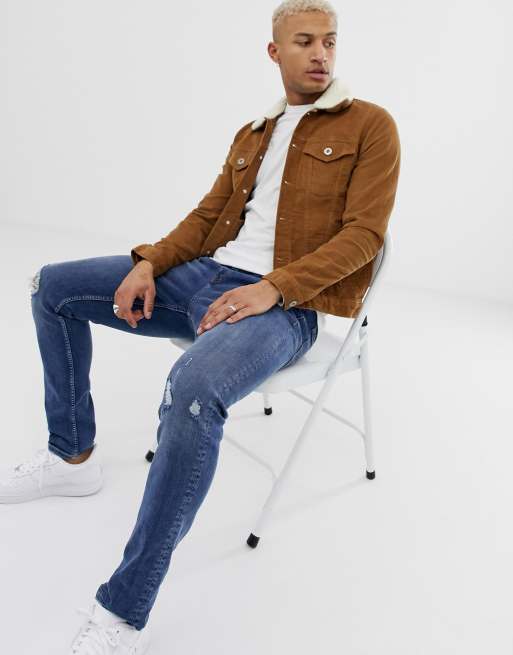 River island corduroy store jacket