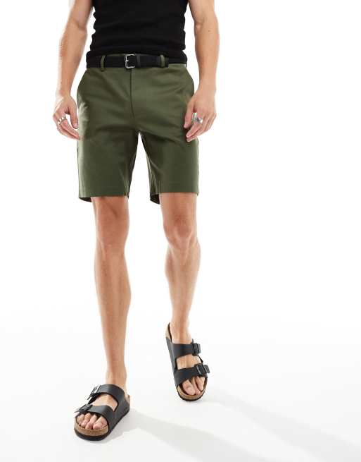 River island chino shorts online