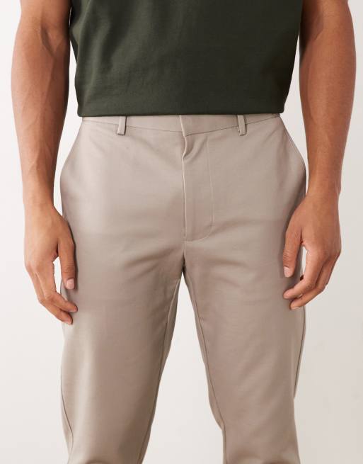 River Island core slim chinos in beige, 4 of 5