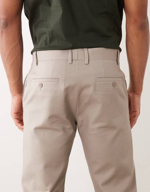 River Island core slim chinos in beige, 5 of 5