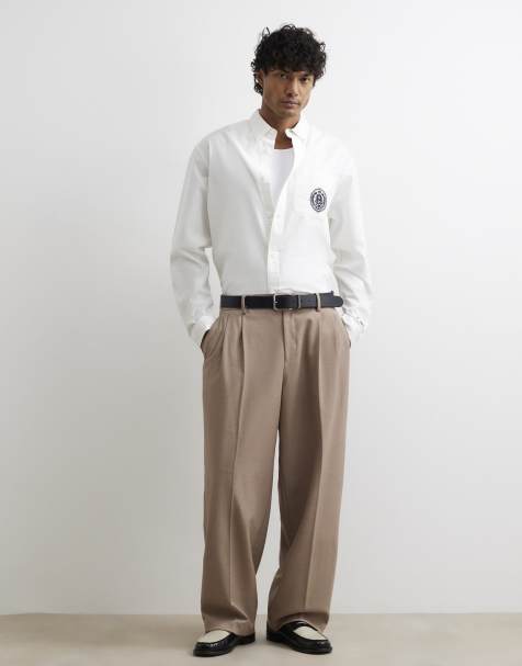 River Island Cotton embroidered sanctuaire shirt in white - view 1