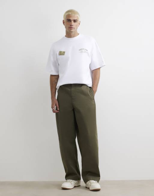 River Island Cotton fairway club t-shirt in white, 3 of 4