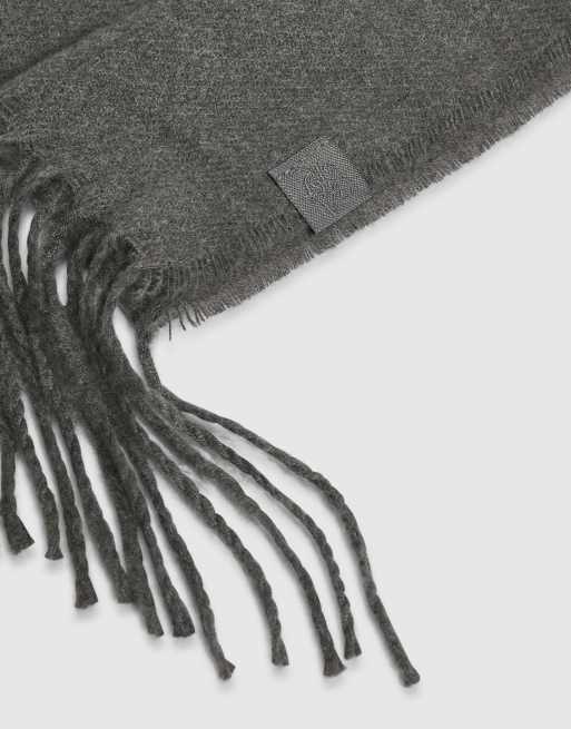 River Island Cotton scarf in grey, 2 of 3