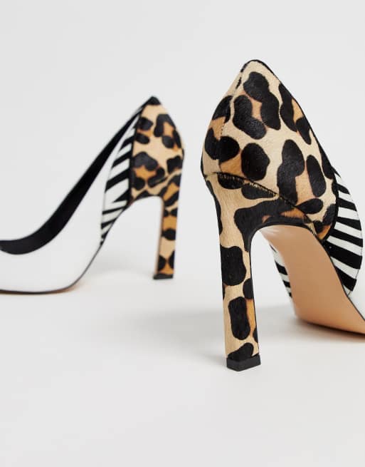 River island store animal print shoes