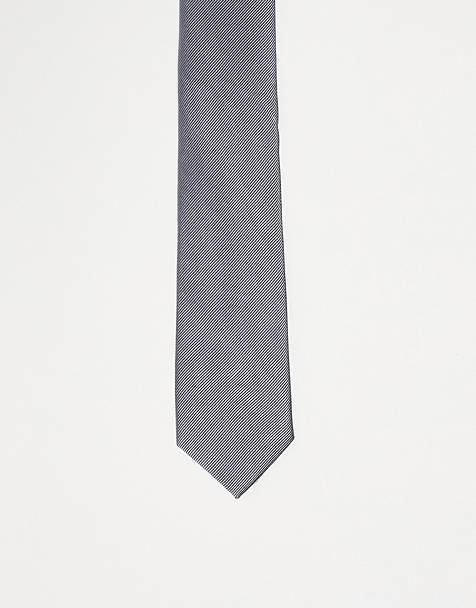 Cravatta grigia Asos Uomo Accessori Cravatte e accessori Cravatte 
