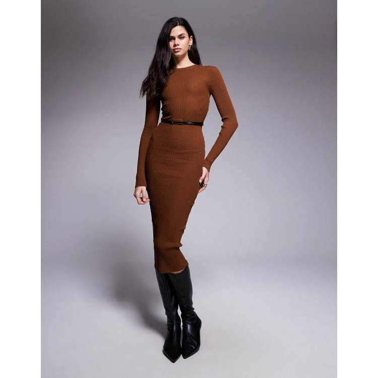 light brown midi dress River Island crew neck knit in making it a perfect Made In India black with red dresses Color:Black Cream Polka Dot
