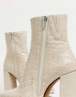 river island croc boots