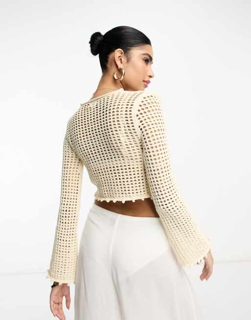 River island cheap crochet top