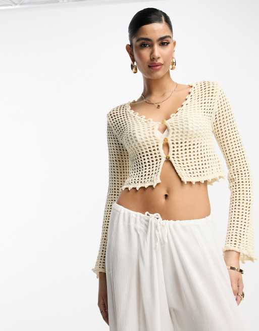 River island cheap crochet top