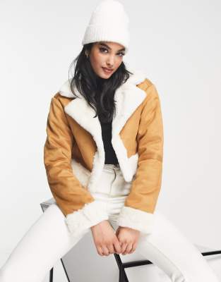 River island store tan jacket