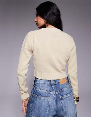 RIVER ISLAND CROPPED CARDIGAN 