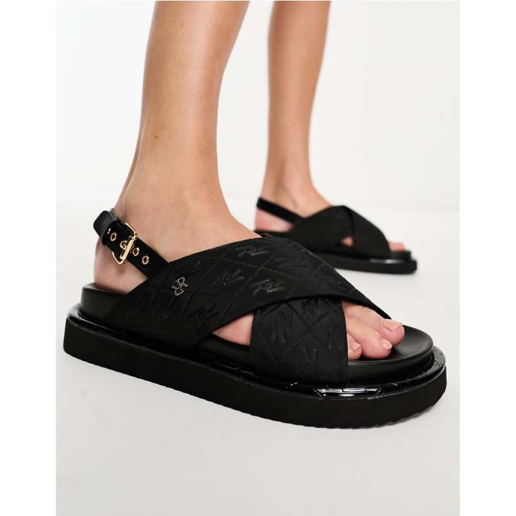 River island discount womens flat sandals