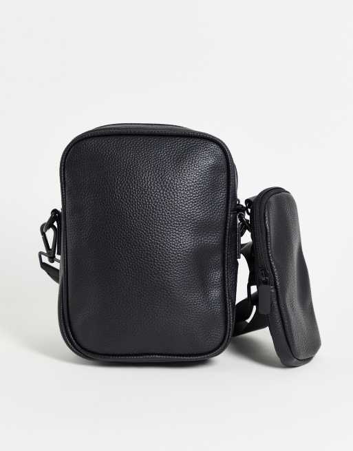River Island – Czarna torebka crossbody z saszetką, 4 z 4