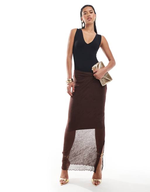 River Island – Czarne body z dekoltem w kształcie litery V, 3 z 4