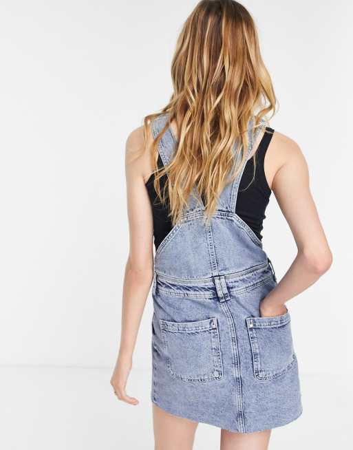 River island sale dungaree dress