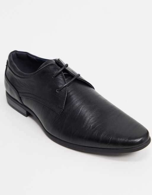 River Island derby shoe in black