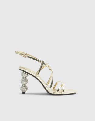  Discoball heeled sandals 
