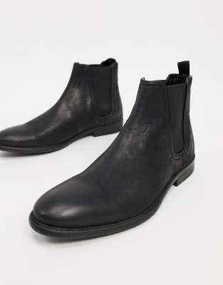 river island black suede chelsea boots